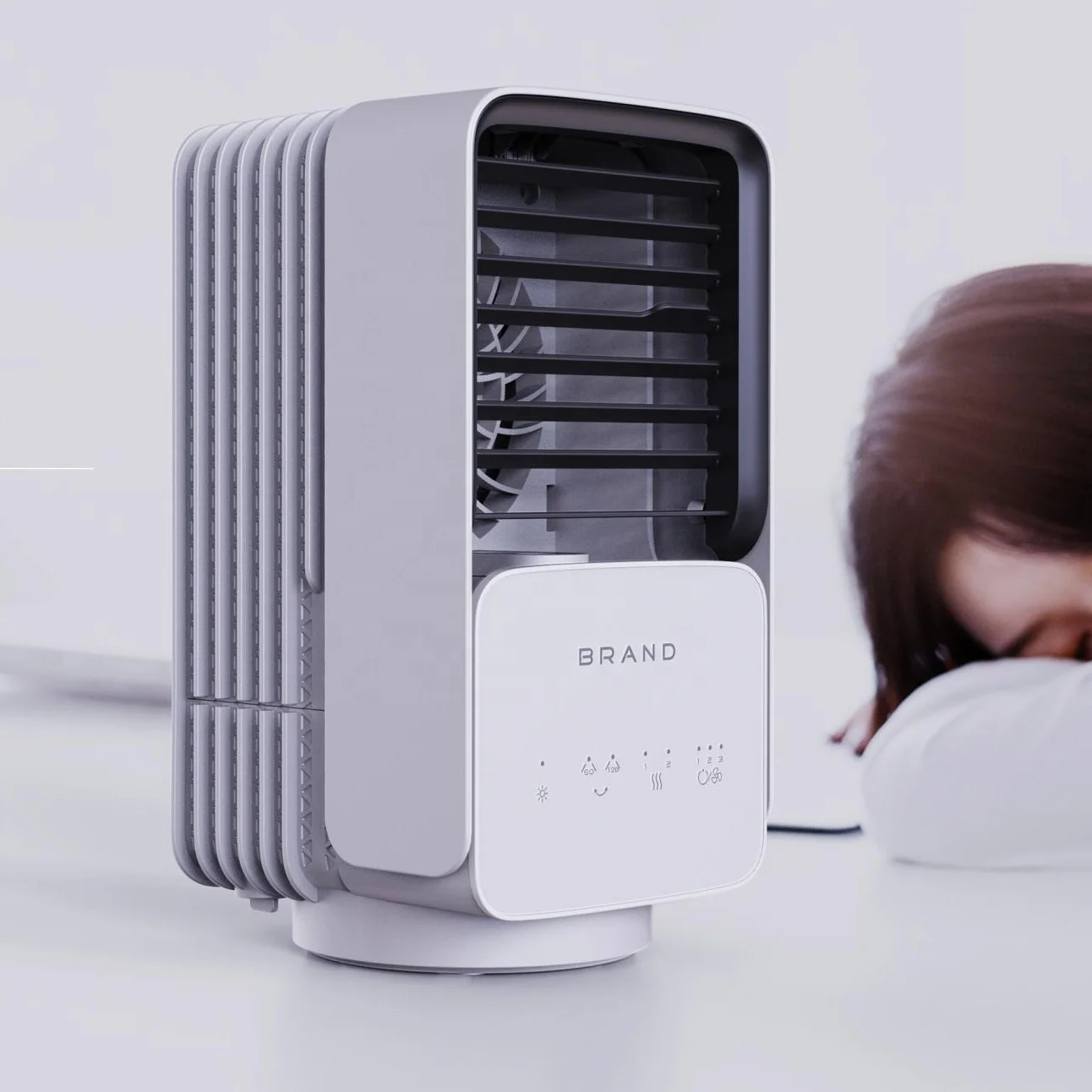 Новый продукт идеи 2024 DOUHE 5 Вт портативные usb мини-охлаждающие вентиляторы с резервуаром для воды