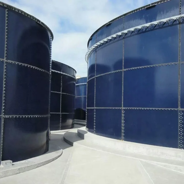 Ce & ISO сертифицированные контейнеры для хранения биогаза из анаэробного