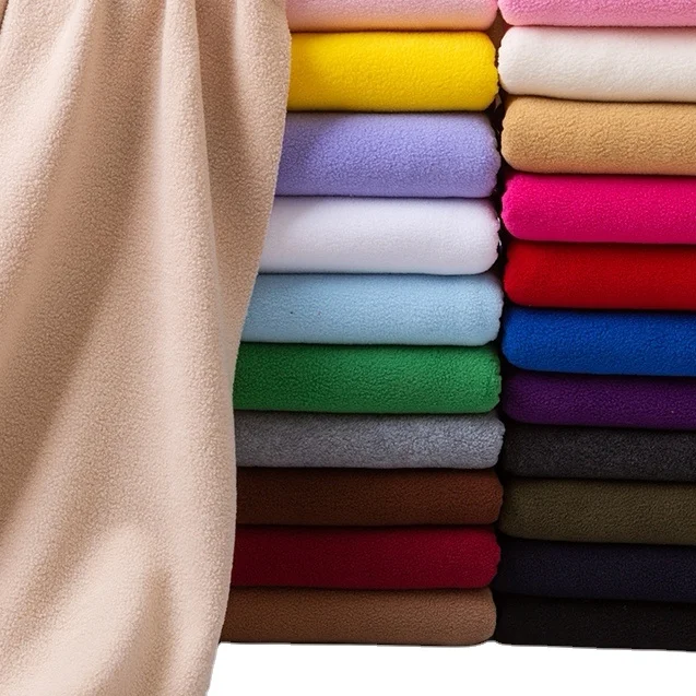 Микрофлисовая ткань из 100% полиэстера