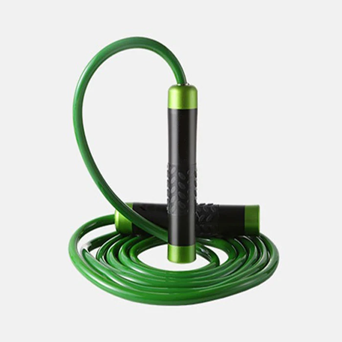TELLUS Top Quality Exercise Jump Rope Aluminum Handle Speed Skipping Rope Fitness Adjustable Jump Ropes Plastic Box Unisex 19cm