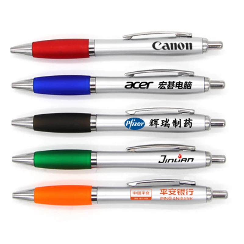 High-quality promotional gifts Ballpoint pen customized logo with advertising hotel plastic pen