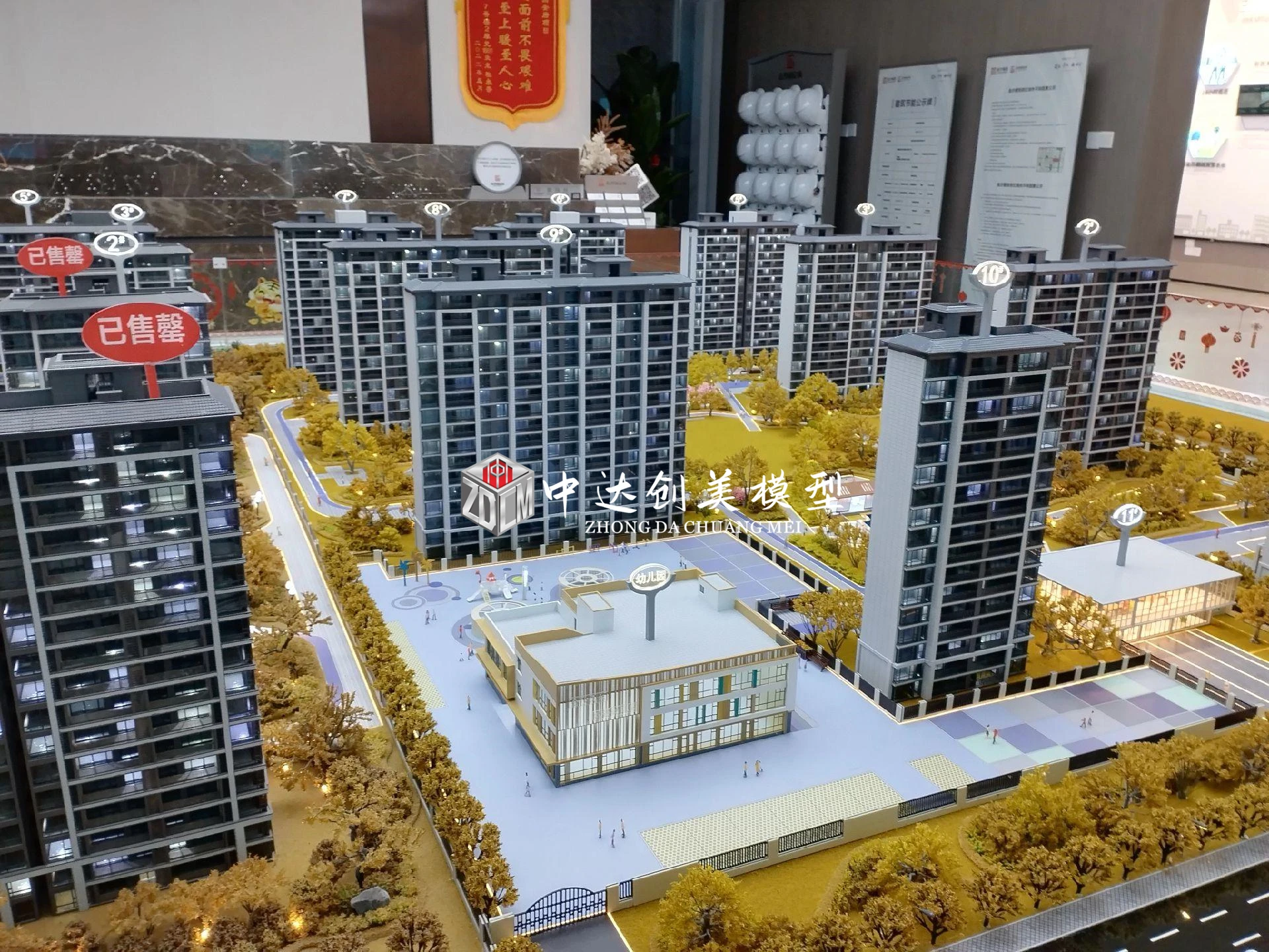 Architectural Building Scale Model Real Estate Architectural Models For Sale Architectural model of the garden