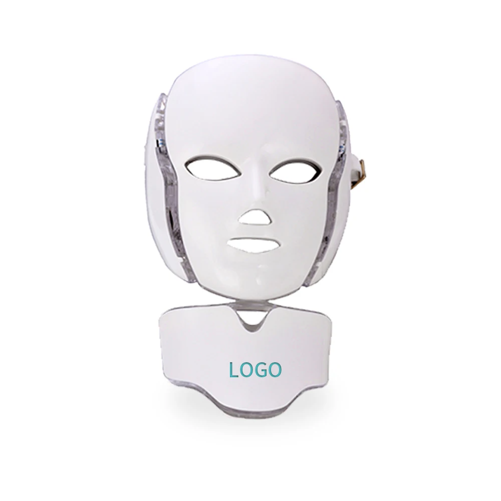 Профессиональная цветная фотоновая светодиодная косметическая маска для лица, светодиодная маска для ухода за кожей