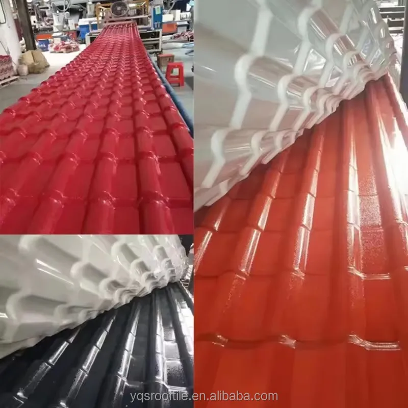 South africa roof material synthetic resin tile synthetic red slate roof tiles