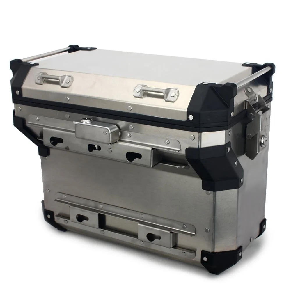 Новый продукт, алюминиевый боковой ящик для мотоцикла, багажный ящик для уличного велосипеда