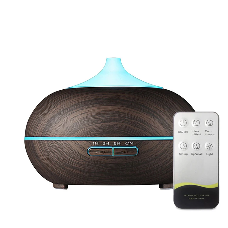 Factory Price Custom Logo Air Humidifier 400 ml Portable Essential oil Aroma Diffuser with Round Shape for Air-conditioned Room
