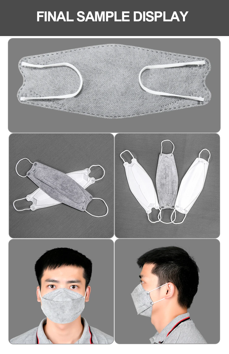 Max Speed 120 Pcs/Min Factory Kf94 Mask Welding Machine