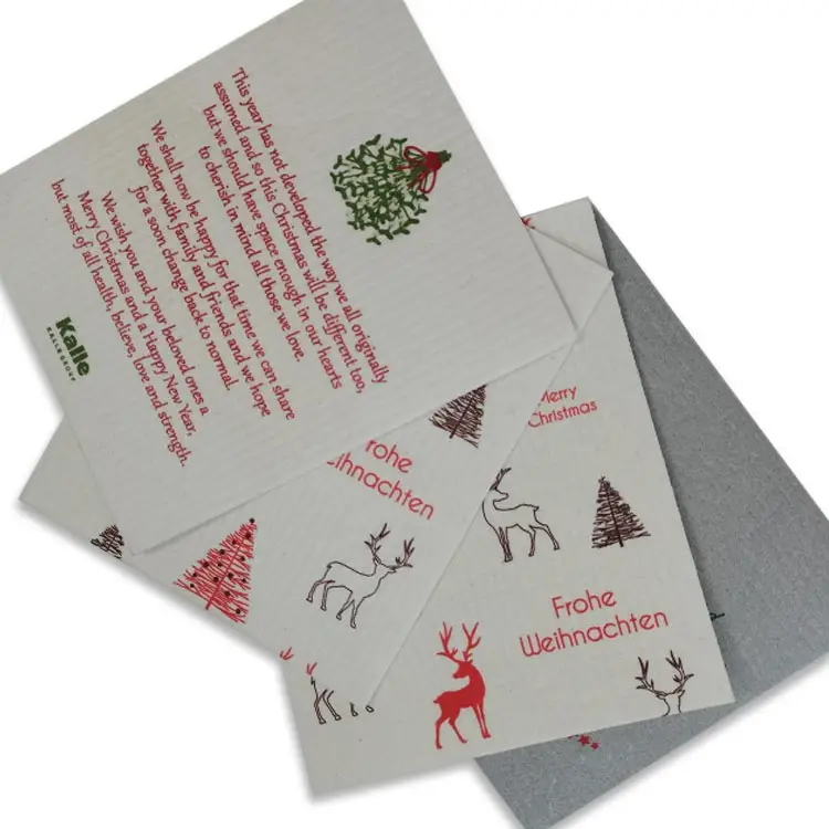 Cotton Scouring Pad Compressed Dishcloth Sponge Cloth Wood Pulp Natural All for Washing Dishes 16*20*0.4cm Not Support Rectangle