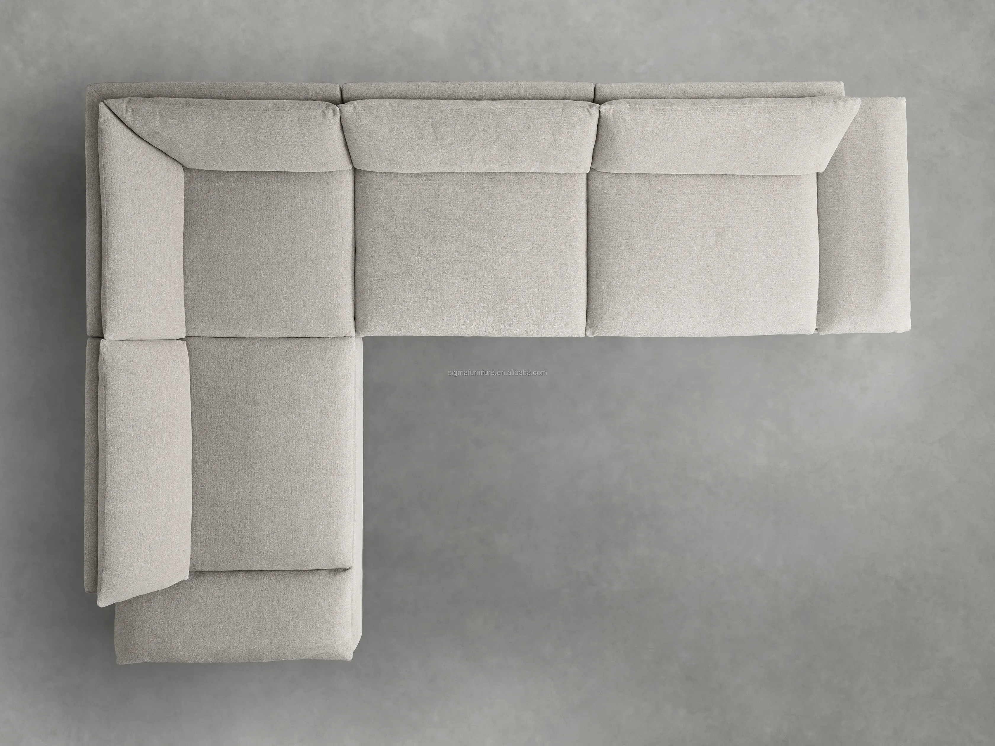 modern luxury 4 pieces modular top quality hot design sofa ideas best high end l-shape sofa set