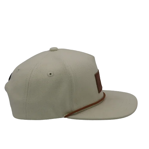 2022 custom rope on brim leather patch children snapback hats kids snapback cap 5 panels