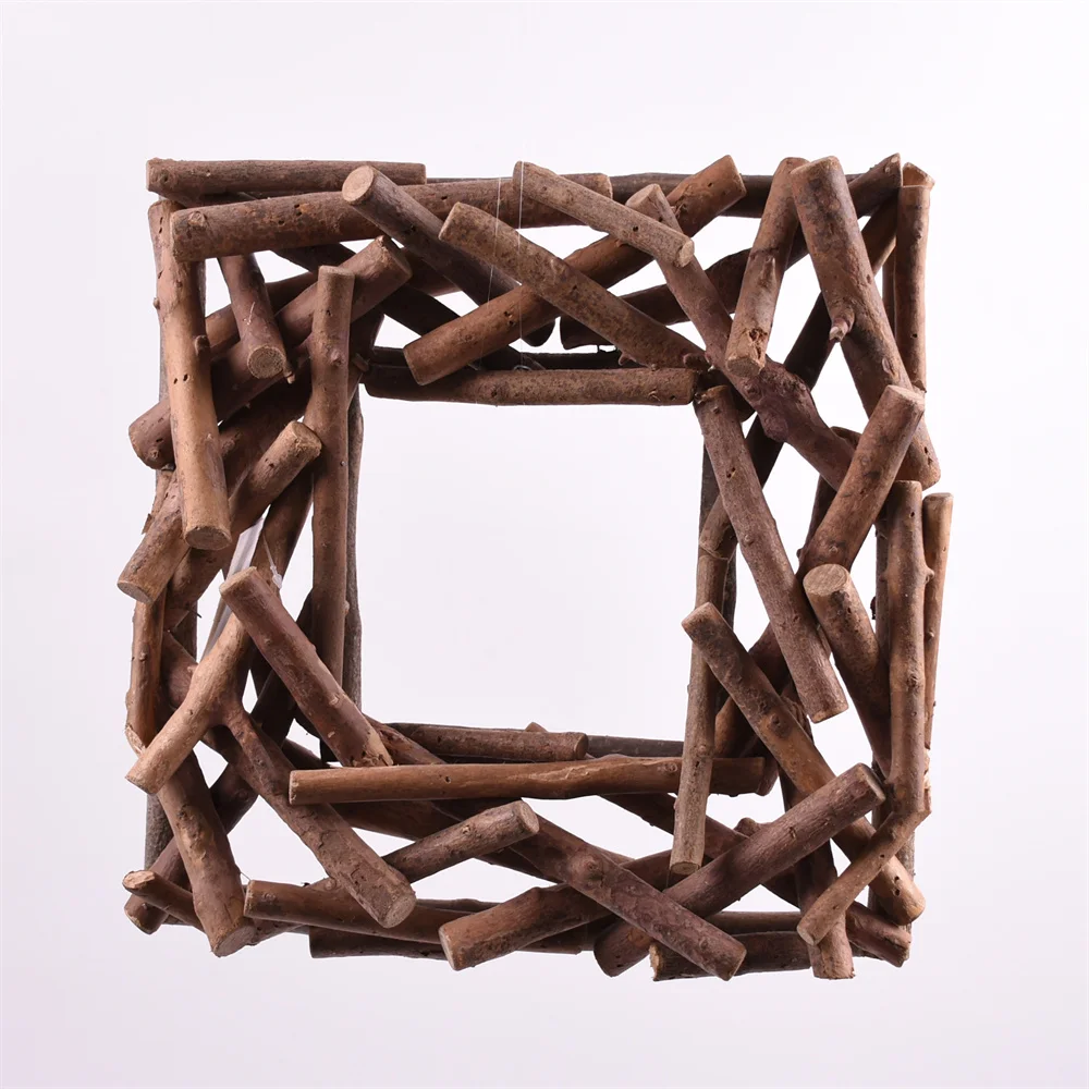 BSCI Factory customized handmade home decoration indoor autumn decor wreath for front door