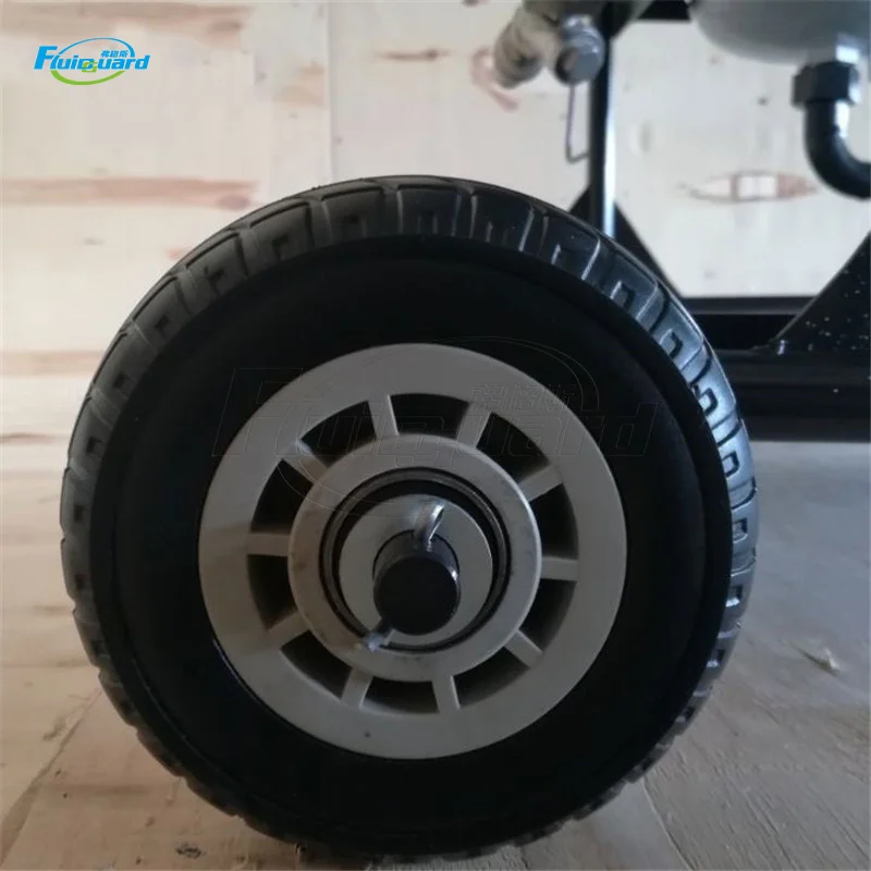 100l/min pre-filtering unpurified hydraulic lubricant system oil filter cart AOP-B100