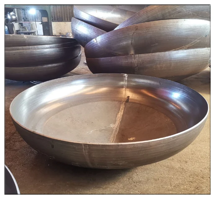 factory supply 24 Inch Large Stainless Steel Pipe End head  Elliptical Dished Tank Head
