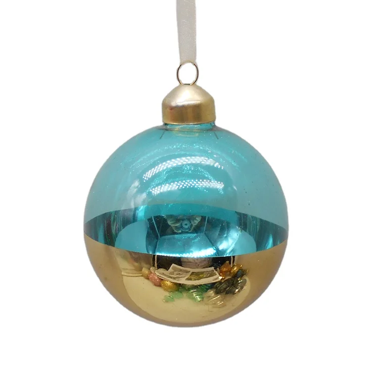 Рождественское украшение, елка, Радужный шар, полустеклянный шар, Рождество