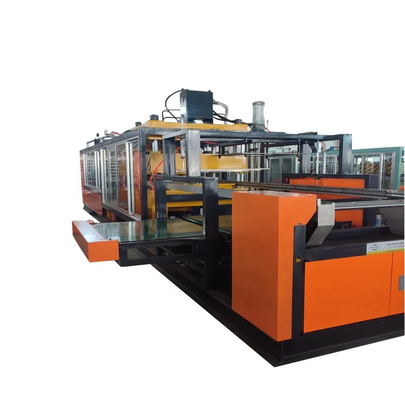 Foam lunch box vacuum forming making machine for take away food container