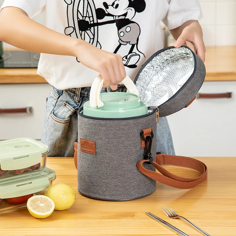 custom 12 styles Lunch box bento bag 600D Oxford 5mm Foam School Office Travel Thermal Insulated Lunch Bag for kids women