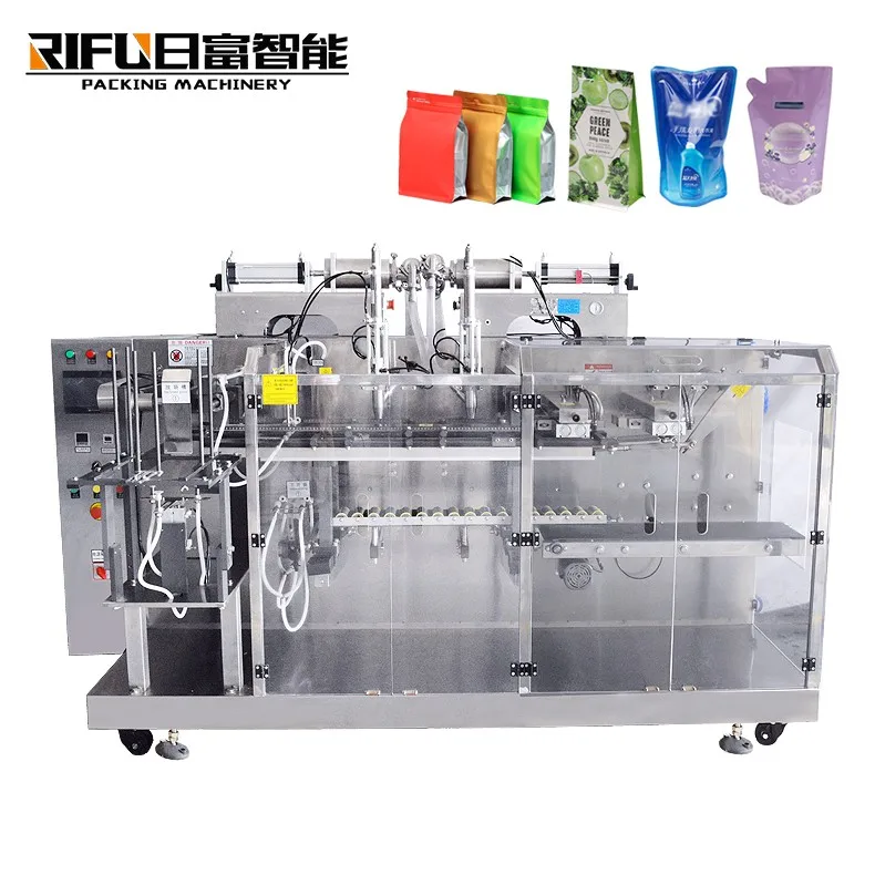 liquid filling and packing and sealer machine auto milk paste packing machine