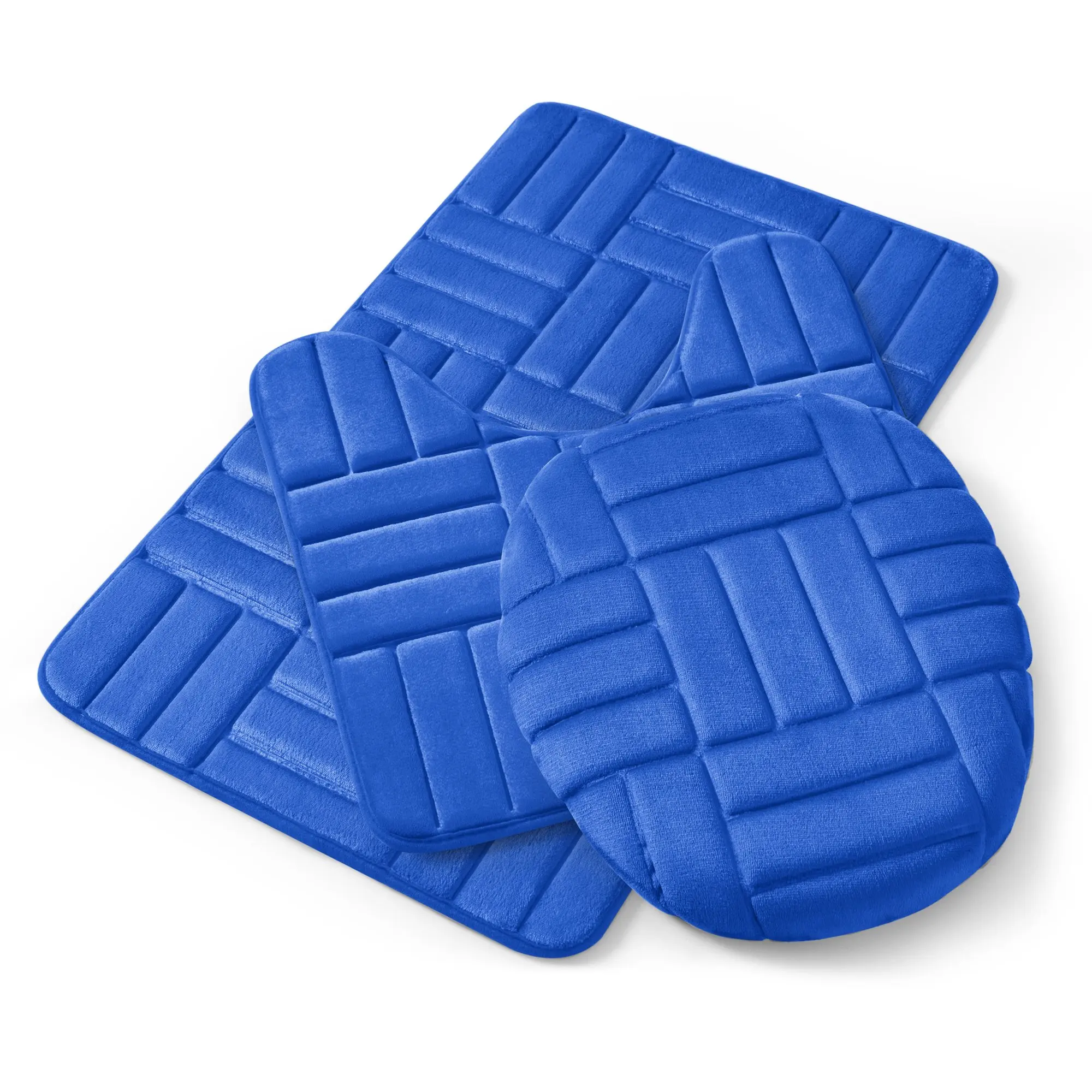 Коврик для ванной, комплекты, комплект одежды из 3 предметов: Memory Foam коврик для ванной водопоглощение мягкая обувь на нескользящей подошве; Ванной комнаты мебель для ванной комнаты напольный коврик для ног