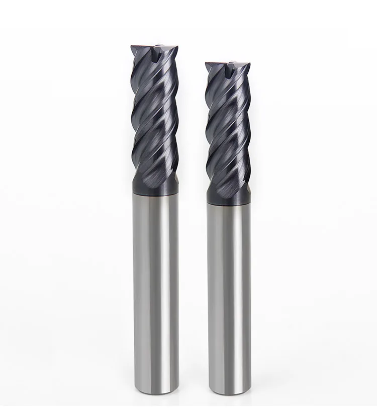 Endmills HRC55 Tungsten Cobalt Alloy Cutter Square Ballnose Milling Cutter OEM/OBM/ODM
