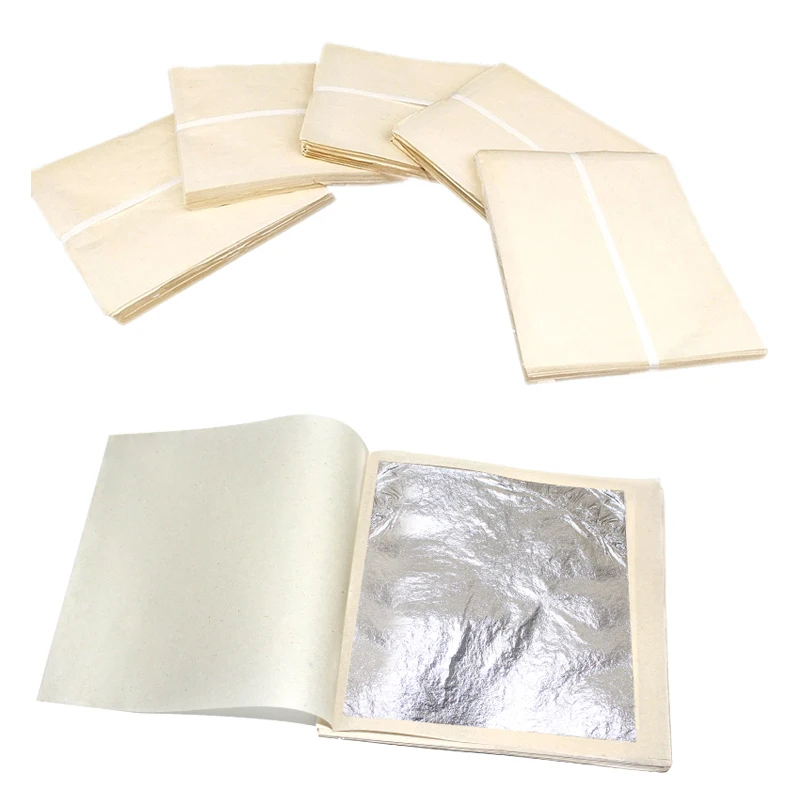 11*11cm pure silver transfer foil leaf genuine silver leaf sheets
