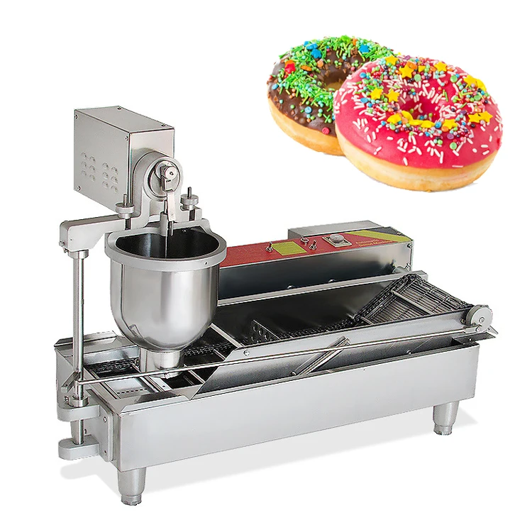 donut machine automatic mini 6 holes donut making machine commercial deep fryer donuts