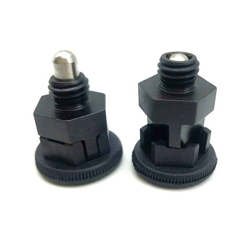Carbon Steel Hexagonal Miniature Knob Indexing Plunger