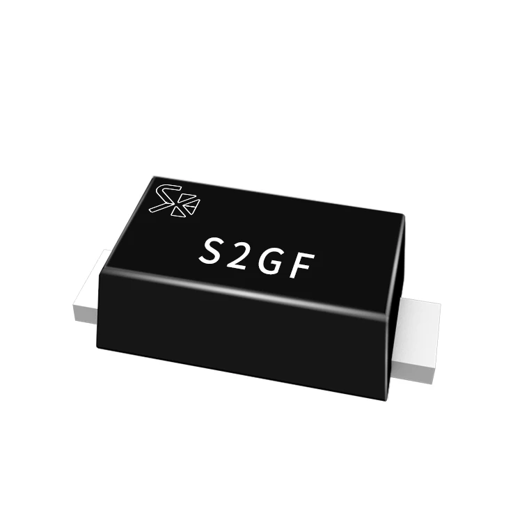 SHIKUES Factory general silicon rectifier S2GF smd diode Surface Mount General Purpose Silicon Rectifiers