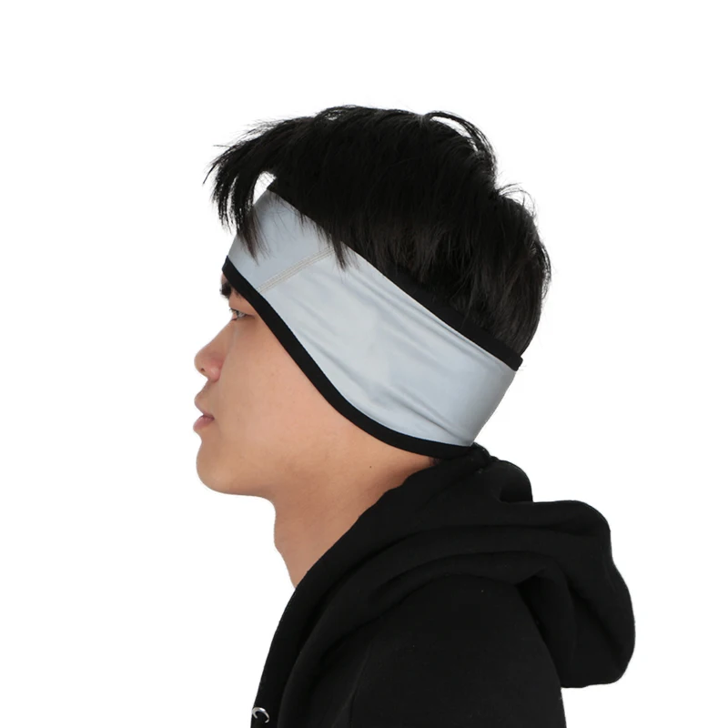 Reflective Ear Warmer Headband Running Winter Fleece Ear Cover outdoor Ear Muffs Stretchy Sports Earmuffs