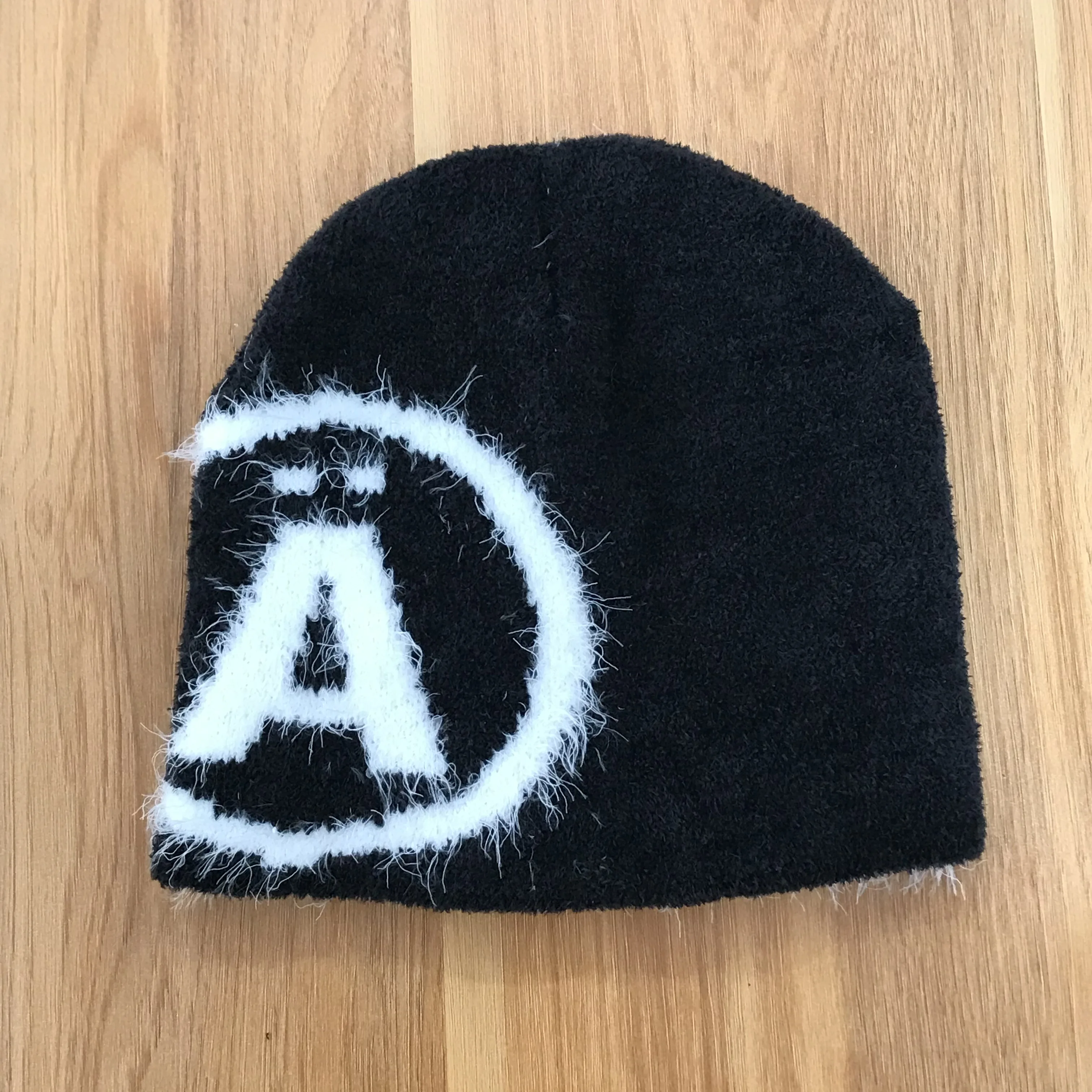 Factory Custom Logo Beanies Manufacturer Unisex Sport Cuffless Single Cuff Winter Knit Hats Mohair Beanie