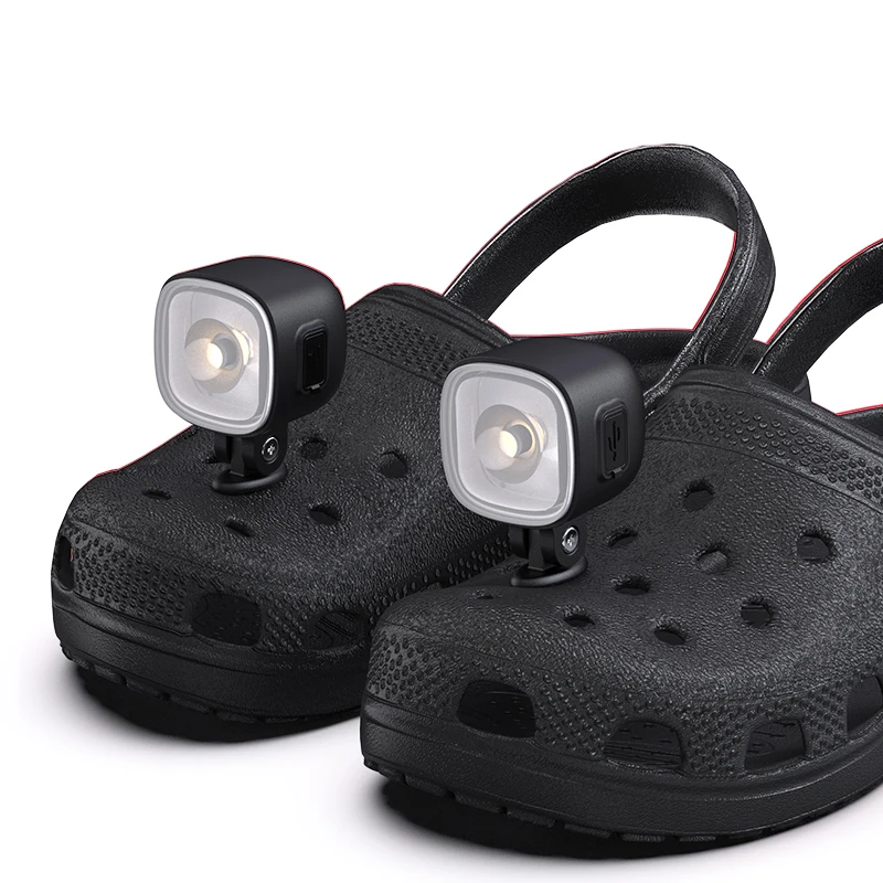 Shoe Parts Accessories Hot Selling High-quality Headlights for Croc Led Night Safety Lamp