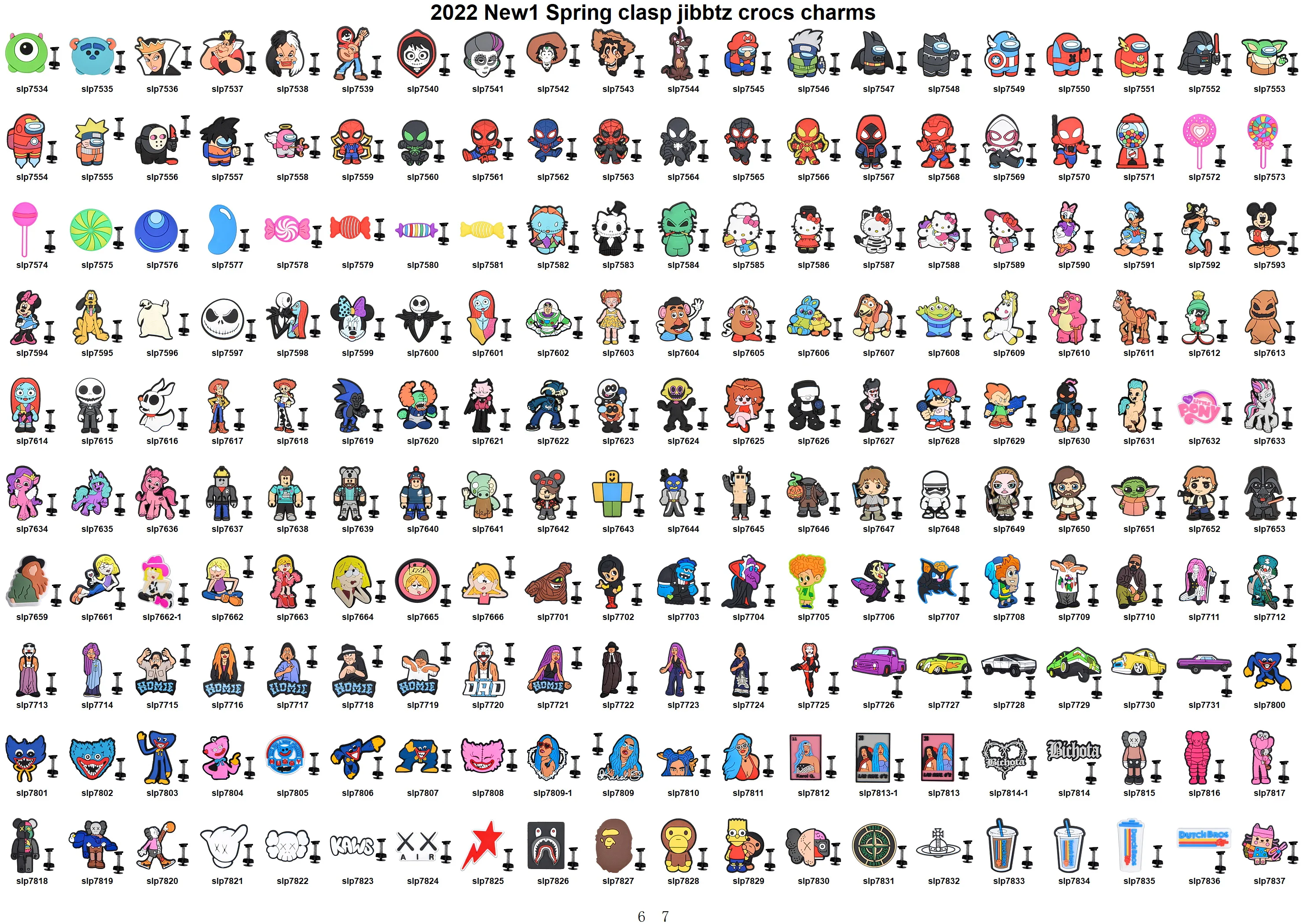 One Piece Soft PVC Customized Decorations Style Shoelace shoe charmsarms