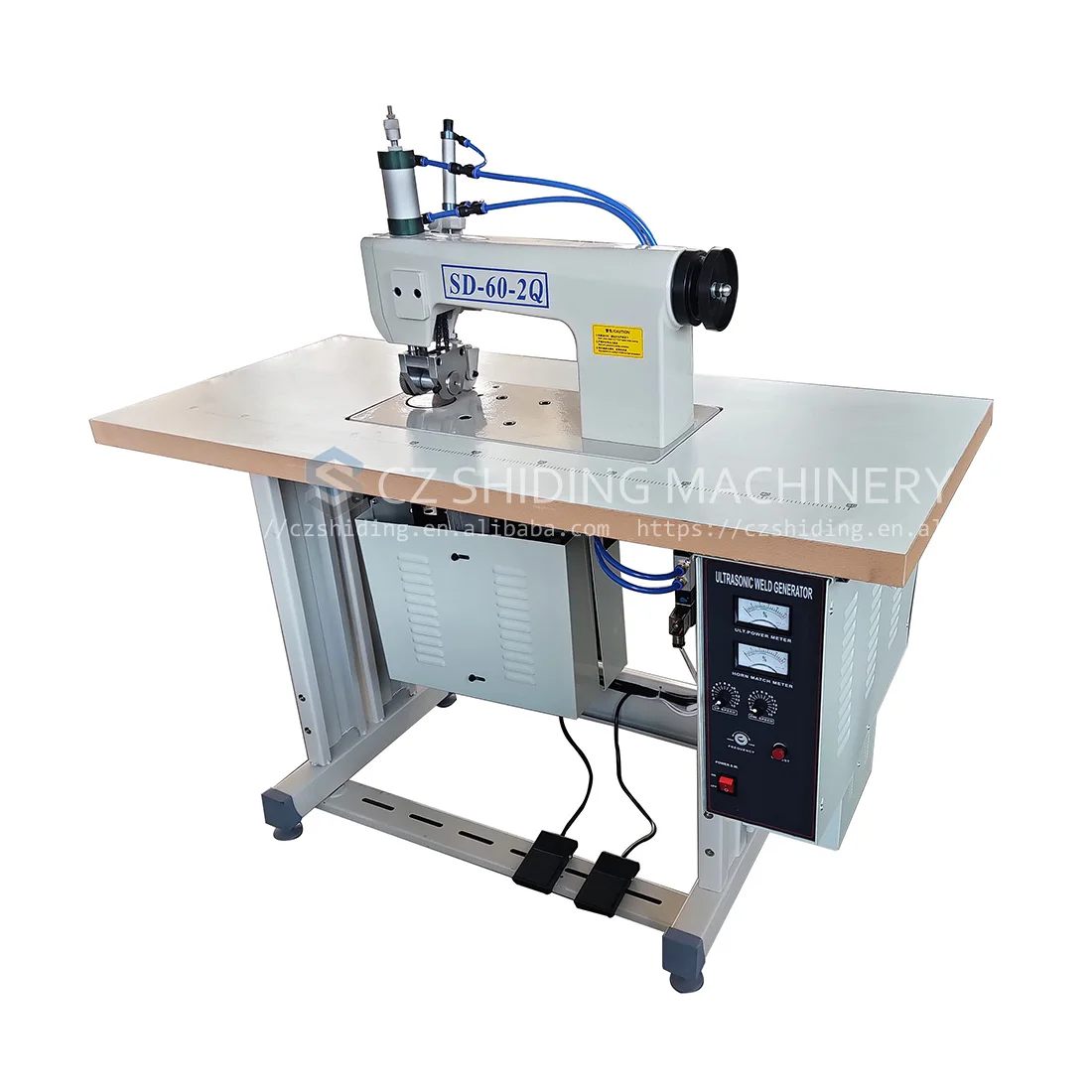 SD-60-2Q Ultrasonic Sewing Machine For Making Surgical Gown