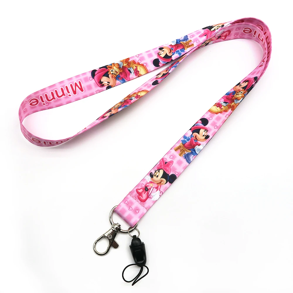 
Factory Direct Custom Logo Polyester Anime Cartoon Lanyard 