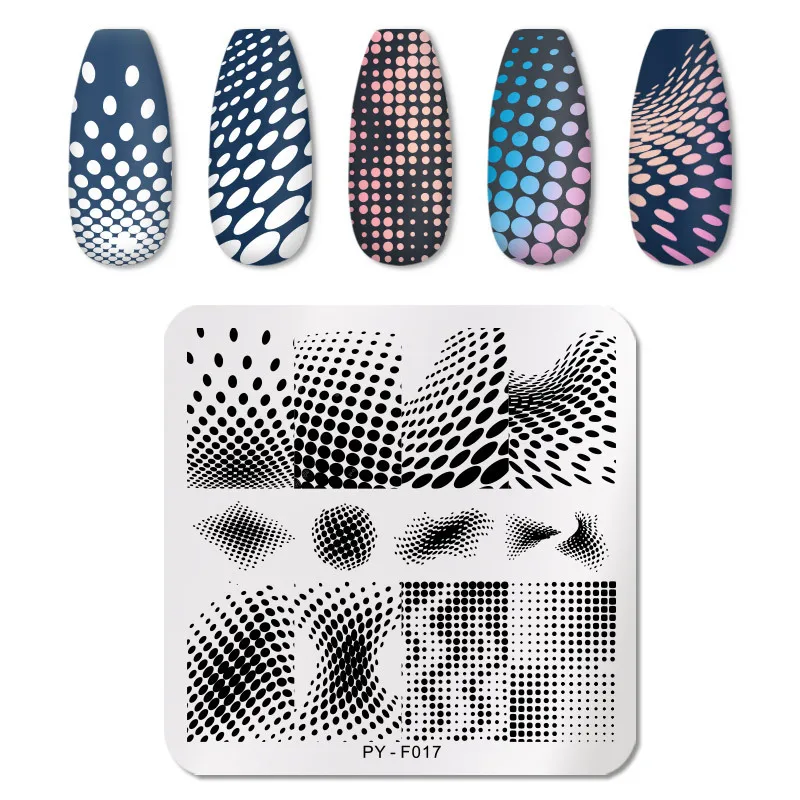 OEM ODM New Original Design X-Series Stainless Steel French Template Nail Art Stamping Plates For Wholesale