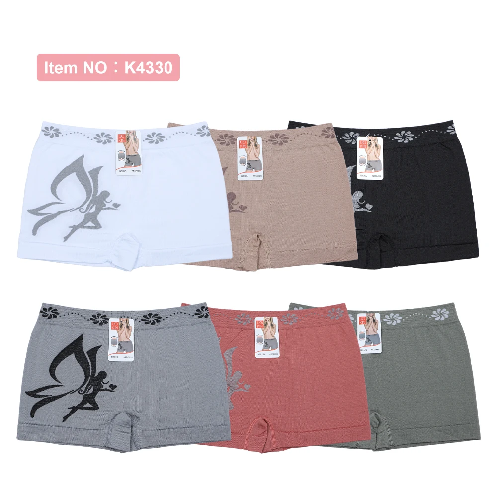 Wholesale womens underwear with lace panties women bulk cheap ribbed cotton panties for UOKIN A9141