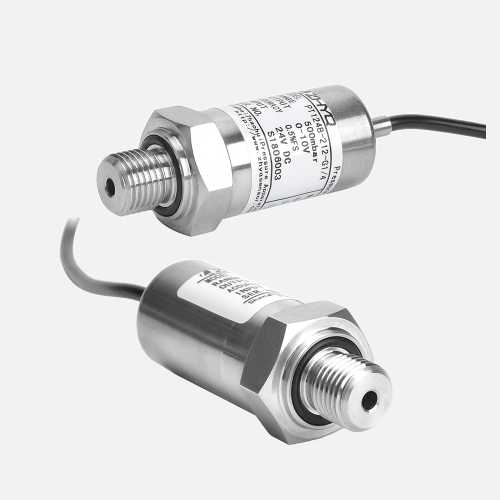 ZHYQ high precision type 4-20ma 0-5v 0-10v industrial diffused silicon pressure transmitter
