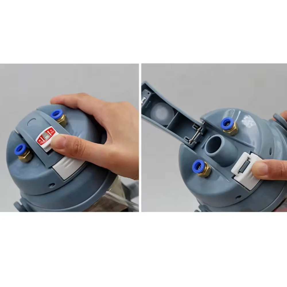 Human Operated Automatic Cattle Cow Milking Machines Portable 3L Hand Sheep Goat Milking Machine Manual