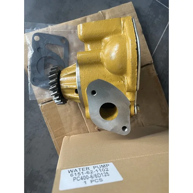 Oil Pump S6D125 engine parts 6D125 Oil Pump 6150-51-1004 6150-51-1002 bulldozer D60A-8