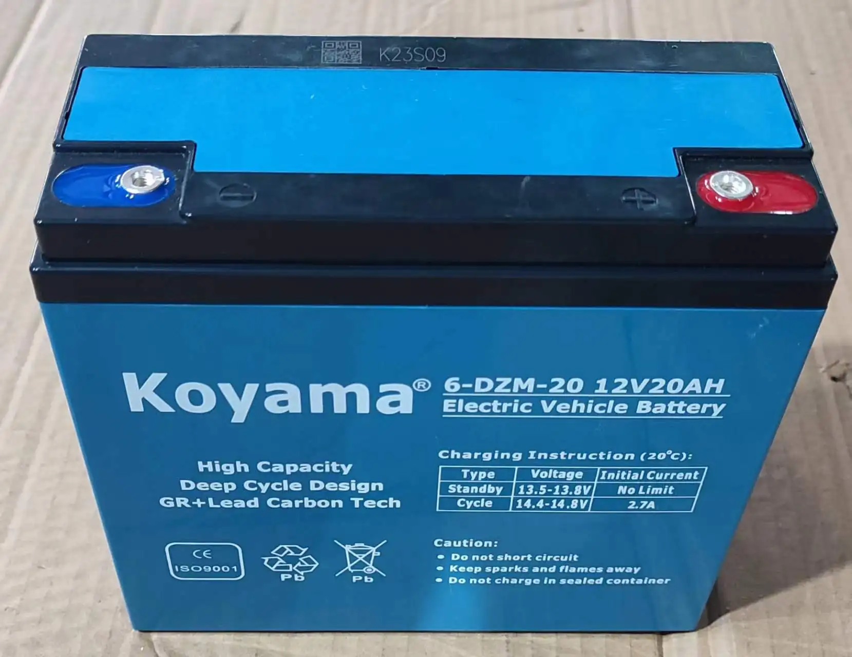 Factory 12V14Ah 6-DZM-14 electric vehicle battery e-bike battery