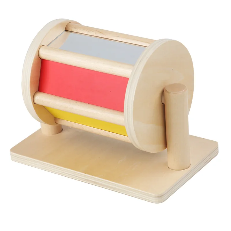 Wooden Montessori Infant Coin Box with Tray and Ball Educational Toys for Toddlers Permanence Kindergarten Toy