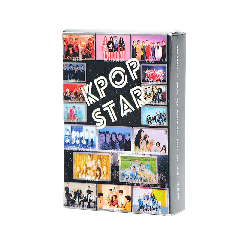 
Wholesale Kpop 30pcs/box EXO Postercard Photo Card Lomo Card 