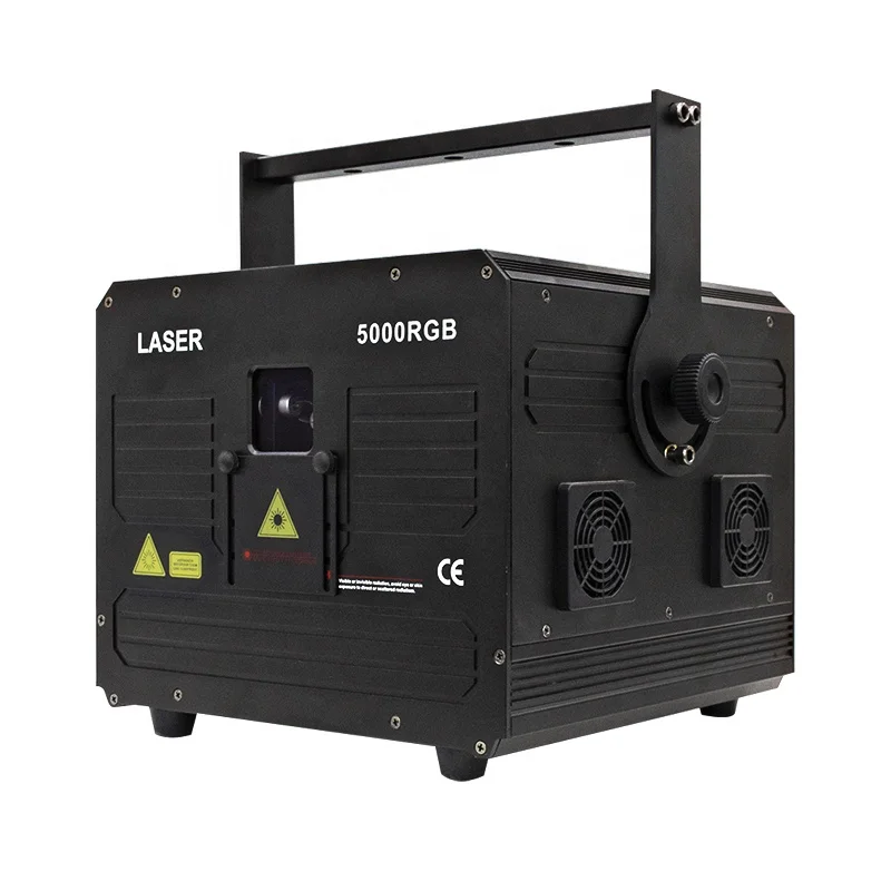 Professional rgb dj disco stage laser 5W programmable dj laser for party lights laser stage lighting
