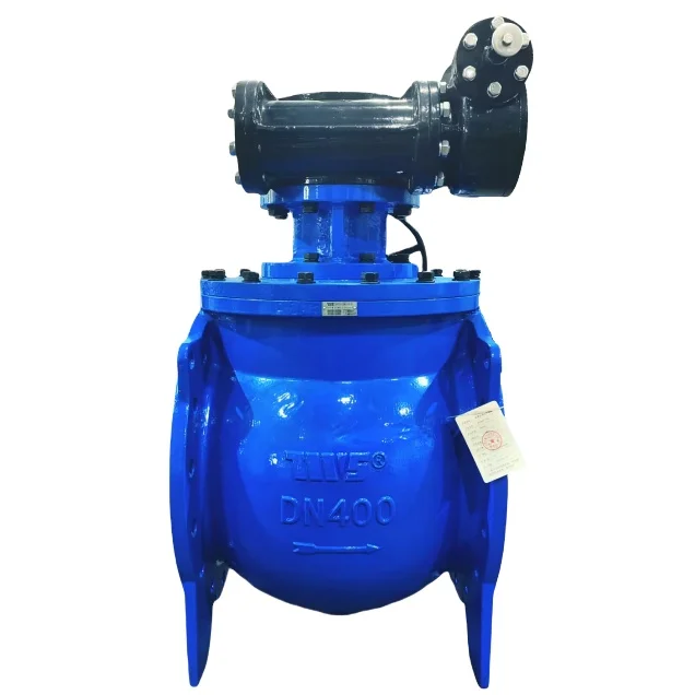 Eccentric Ball Valve body in ductile iron WCB with Pressure PN10 16