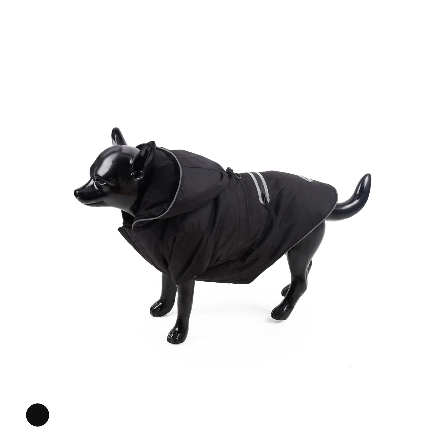 BlackDoggy Designer Dog Hoodie Pet Water Repellent Hund Winter Fleece Jacket for Puppy Dogs