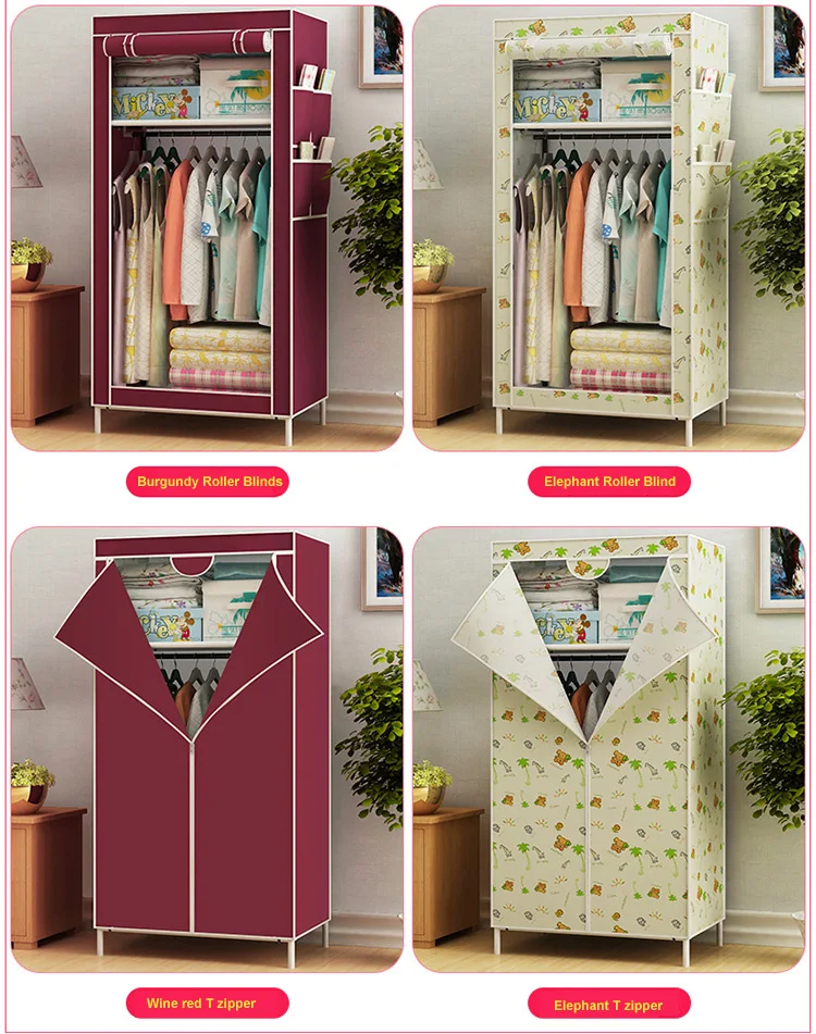 ULT-XY-01 Cheap cloth  closet organizer clothes multilayer folding collapsible portable  fabric foldable wardrobes
