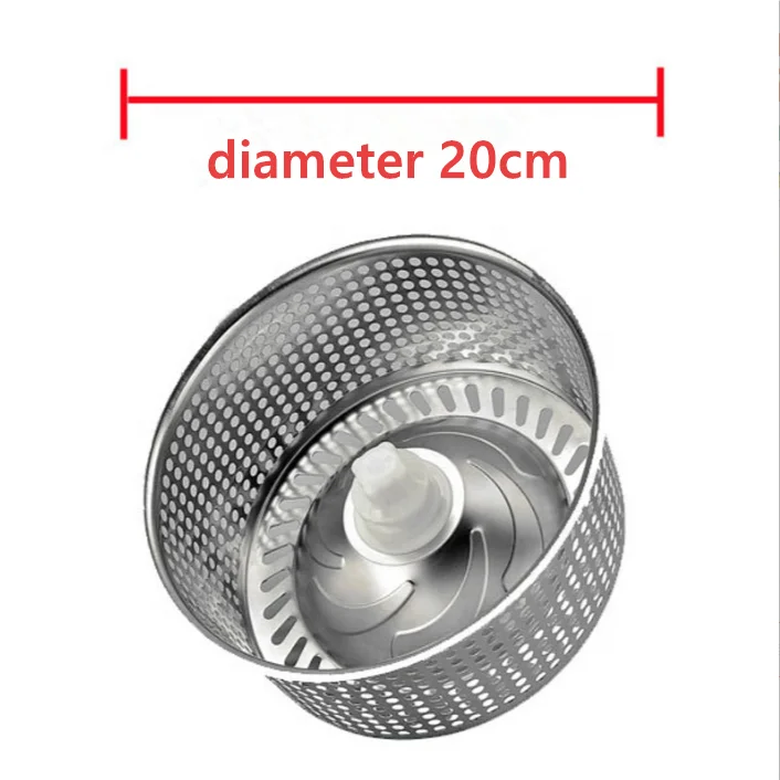 360 Rotating Mop Bucket Spare Part for Replacement Stainless Steel Basket Cleaning Spin