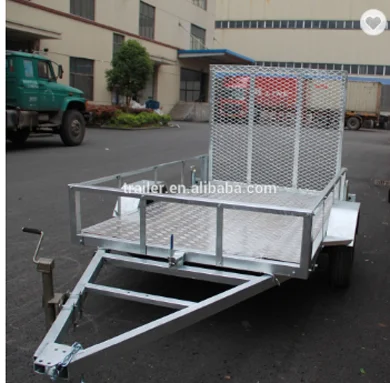 Jinhua Yongqiang rvs Hot Dip Galvanized 6 x 4 ATV Trailer traveltrailer othertrailers