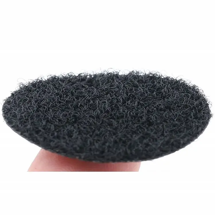 
Hot sell customized dots rectangle circle nylon strong adhesive hook and loop 