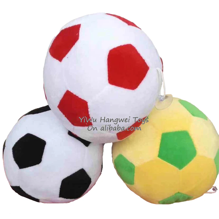 Factory Wholesale 7inch stuffed Football Plush Toy Doll Sports Kids Soccer ball Toy crane machine Plush Toy