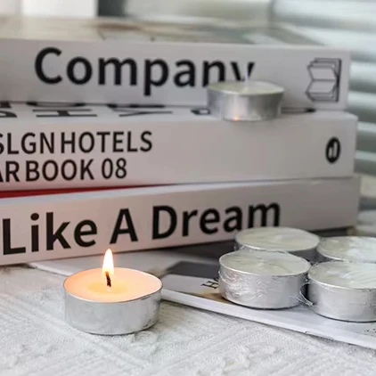 Cheap price paraffin wax soy wax white unscented tealight candles